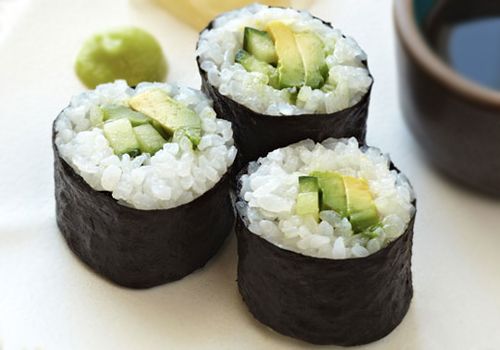 Healthy Recipe: Cucumber and Avacado Sushi