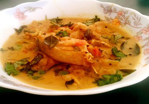 Main Course: Coconut Rawas Curry Recipe (Indian Salmon)