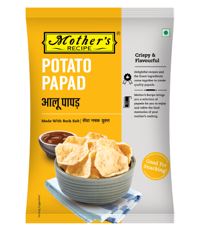 Potato Papad 75 gm (Pack of 6)