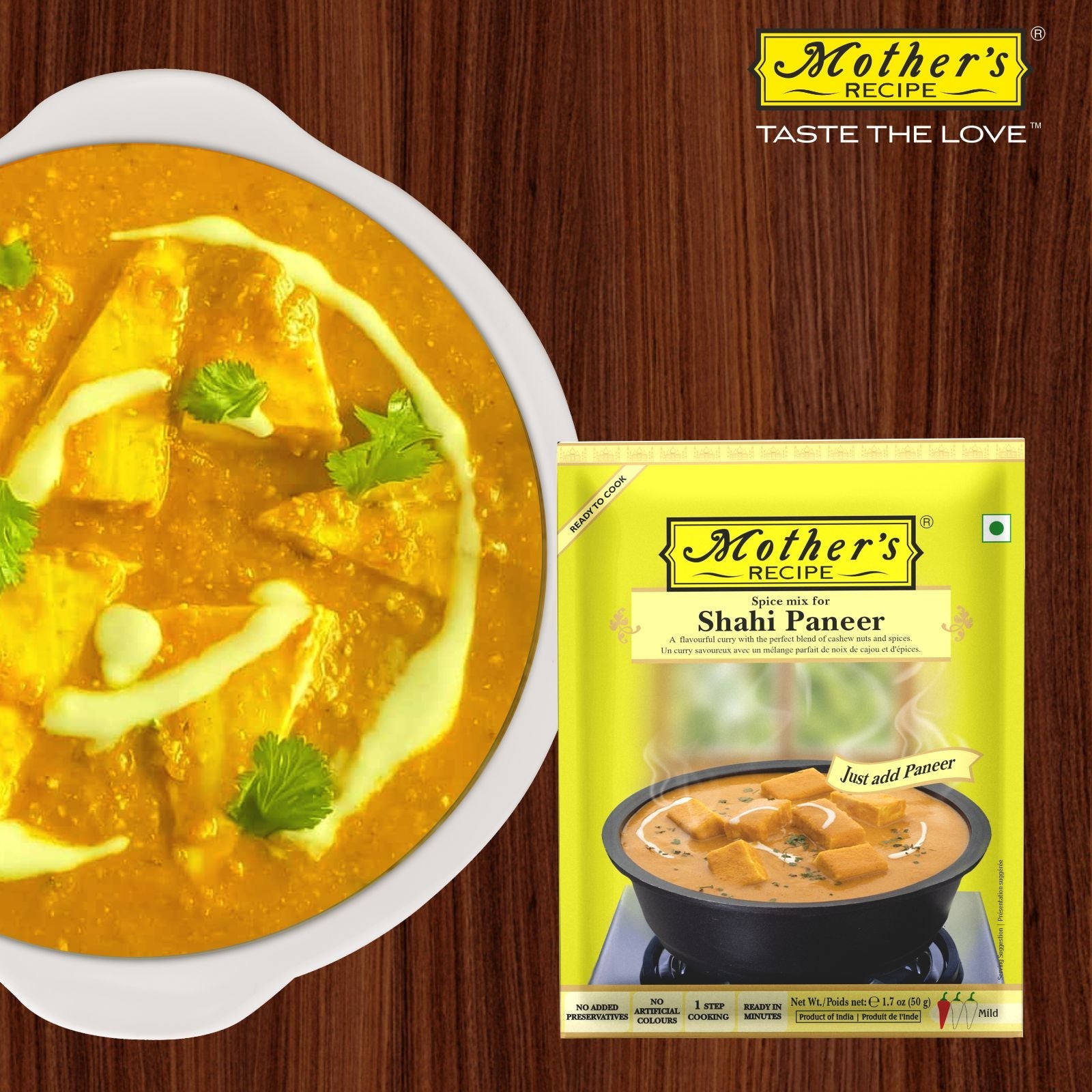 SHAHI PANEER MIX 50 GM PACK OF 6