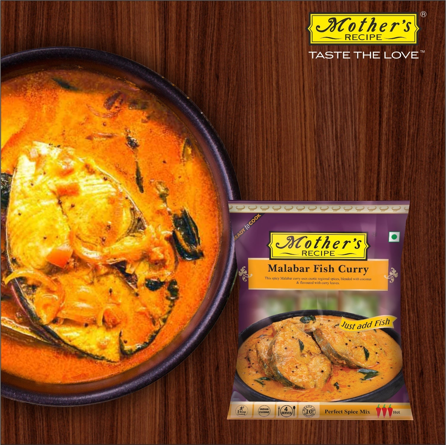 MALABAR FISH CURRY 100 GM PACK OF 6