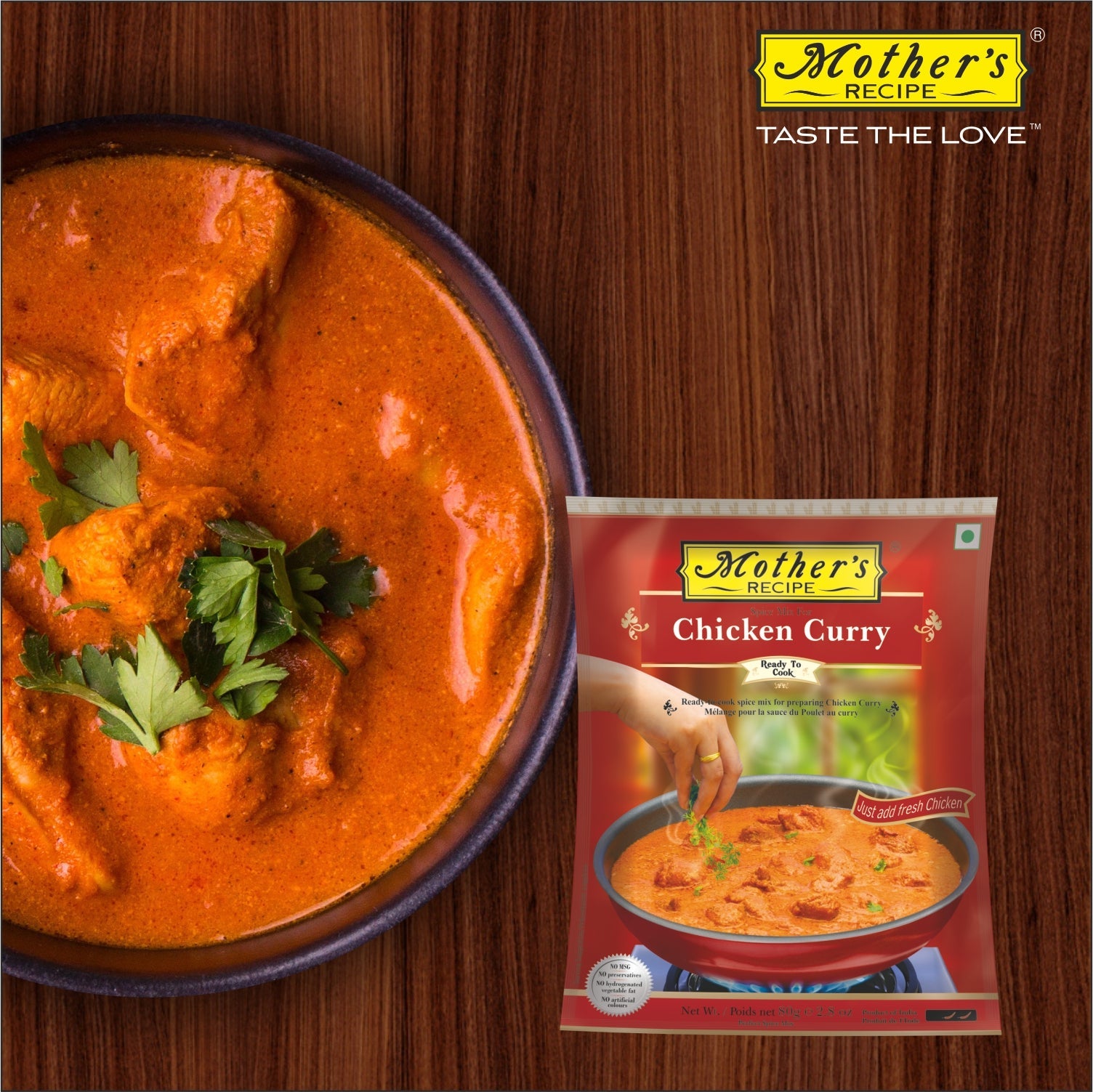 CHICKEN CURRY MIX 80 GM PACK OF 3