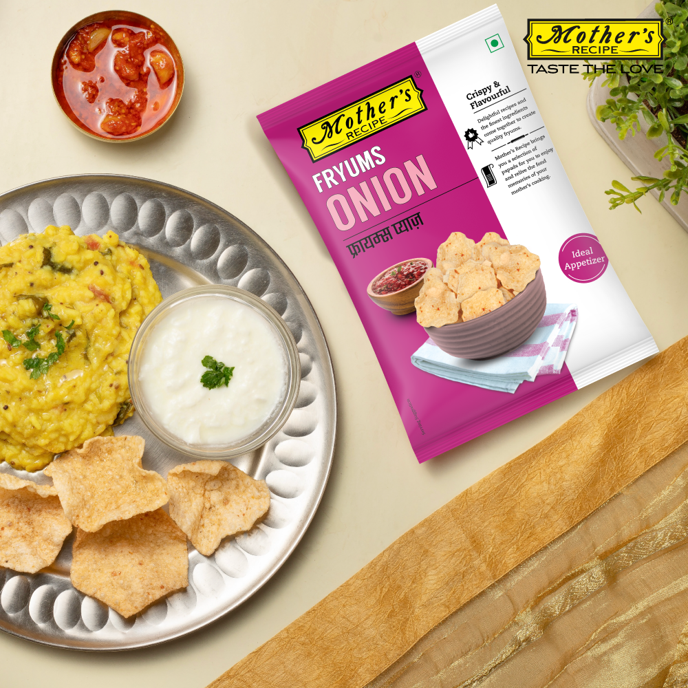 Onion Fryums Papad 100 gm