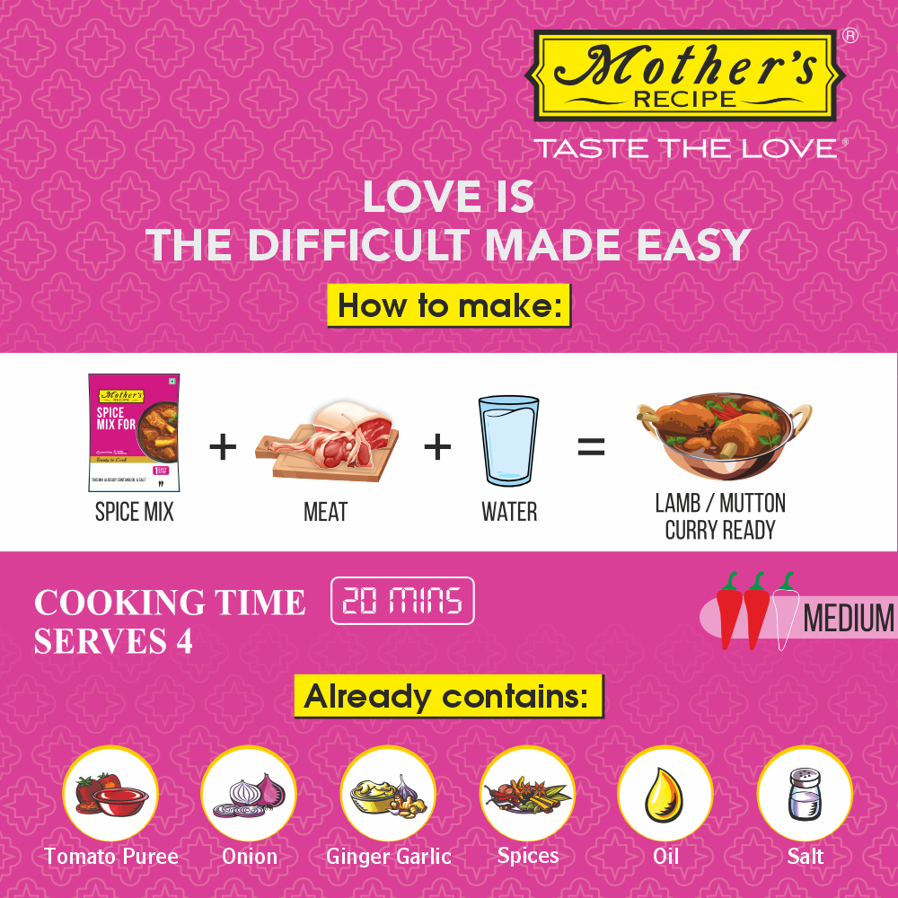 MUTTON CURRY MIX 100 GM PACK OF 3