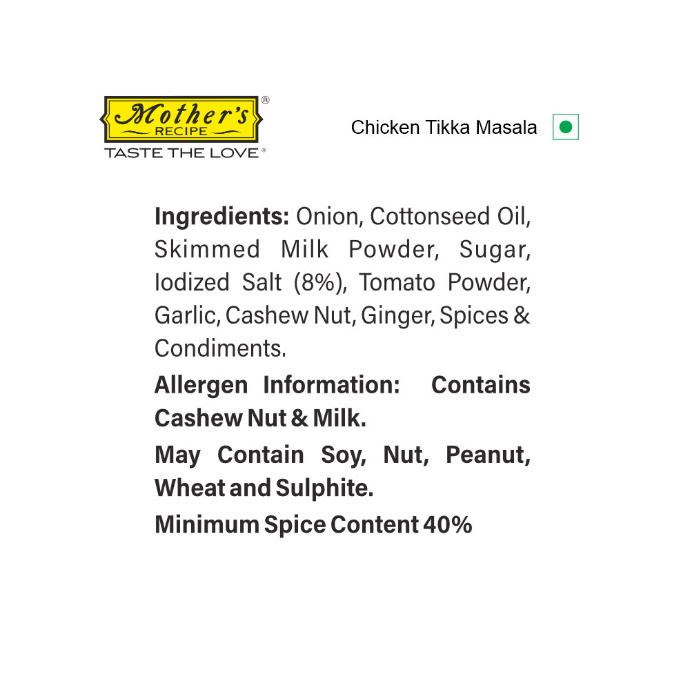 CHICKEN TIKKA MIX 80 GM PACK OF 10