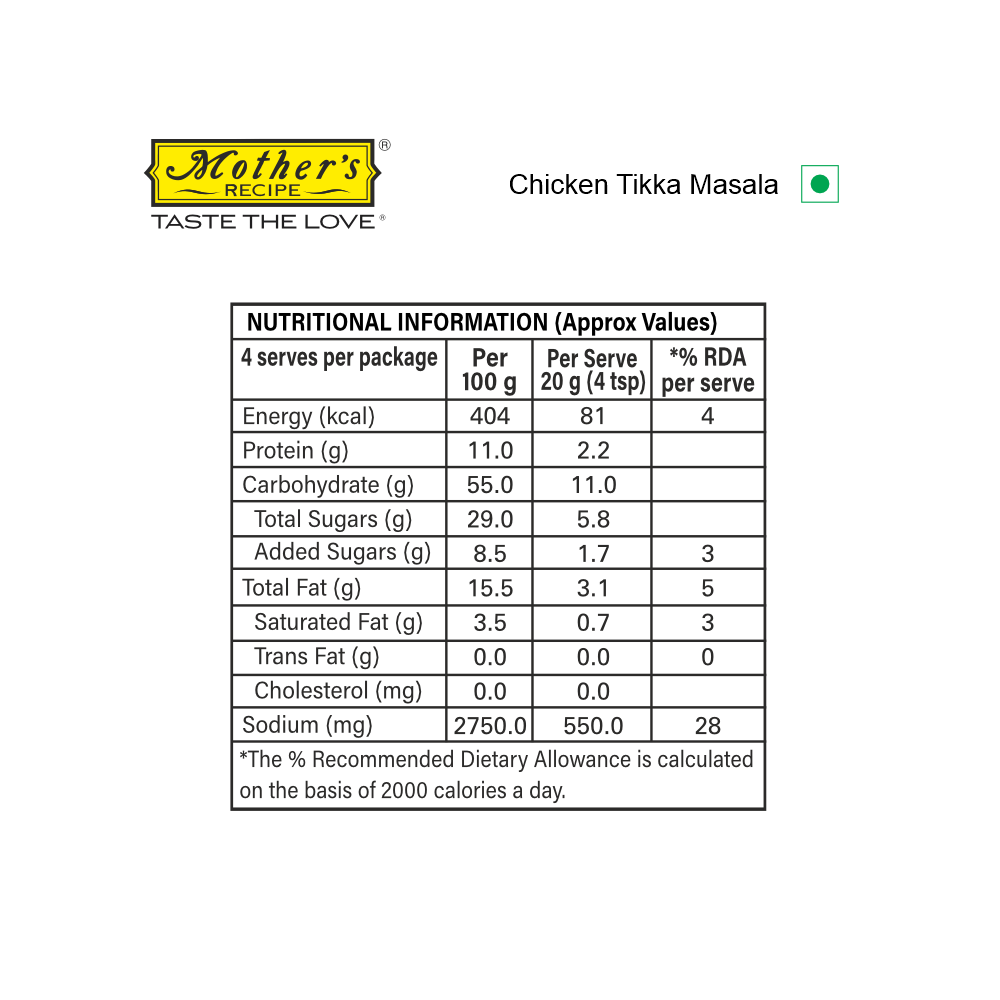 CHICKEN TIKKA MIX 80 GM PACK OF 3