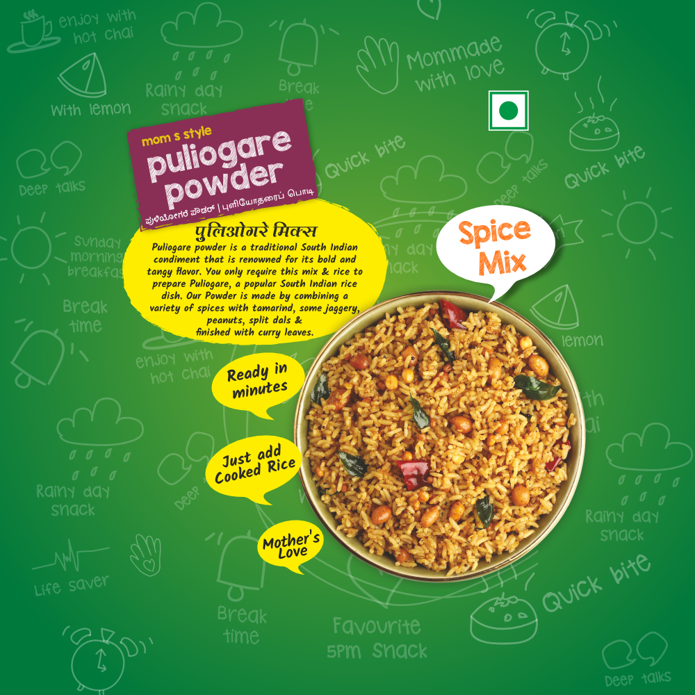 Mother's Recipe Puliogare Powder, 100g