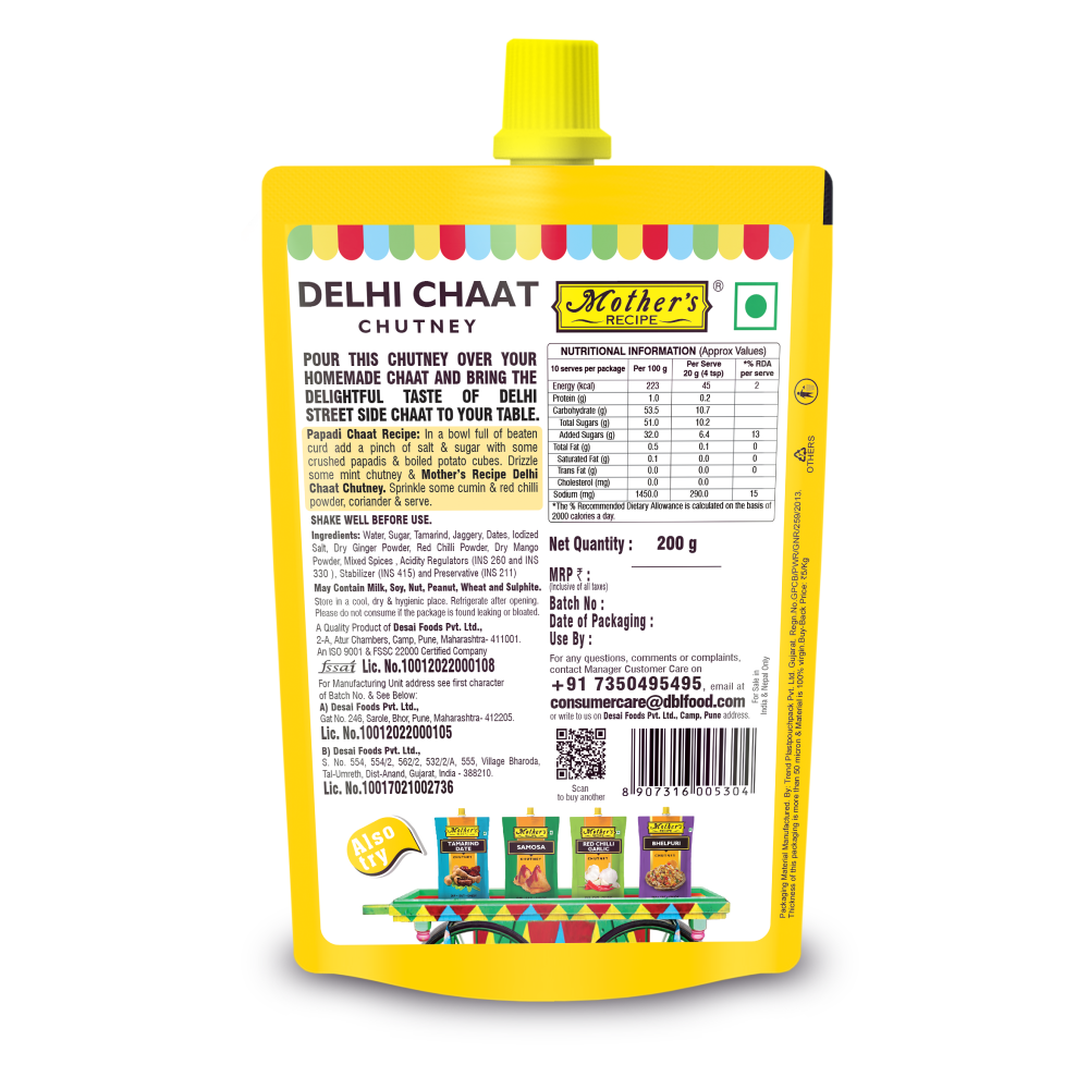 Chutney Mothers Recipe