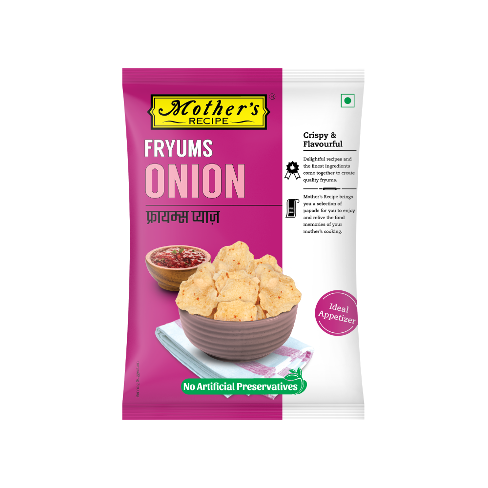 Onion Fryums Papad 100 gm