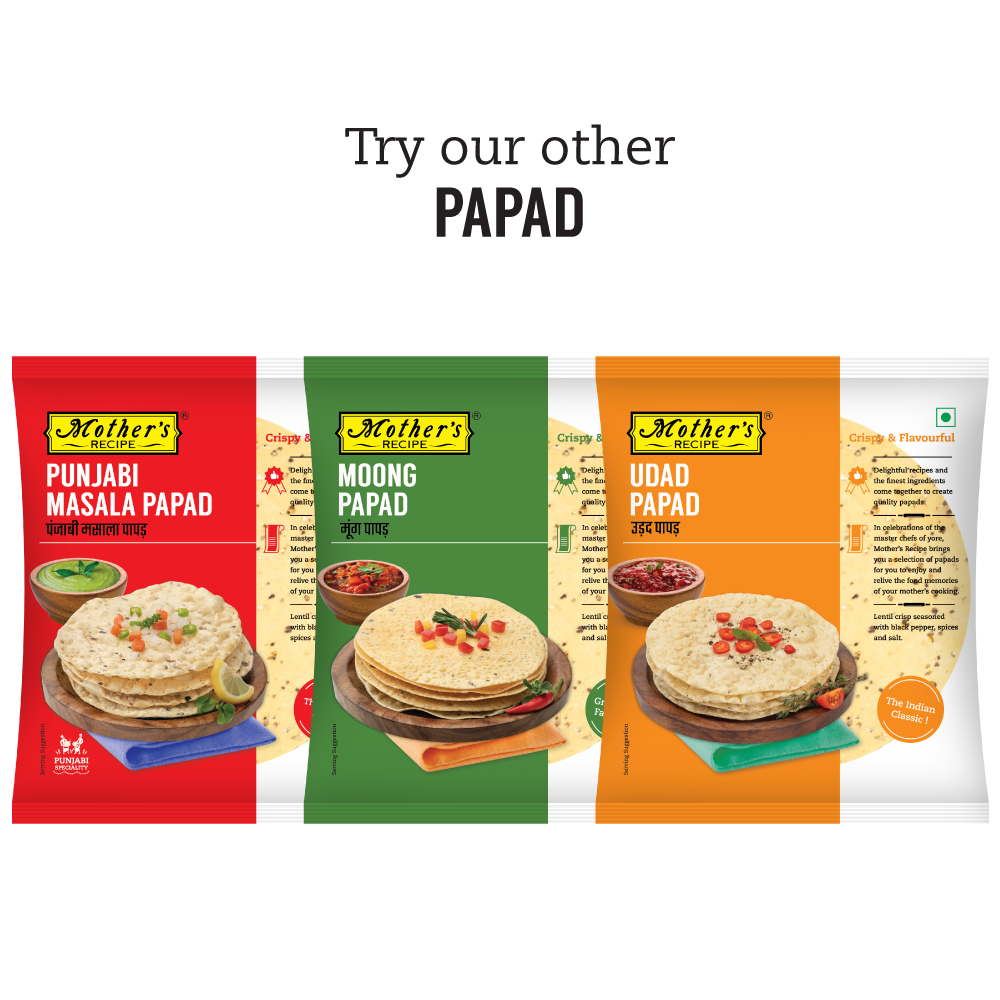 Garlic Green Chilli Papad 180 gm