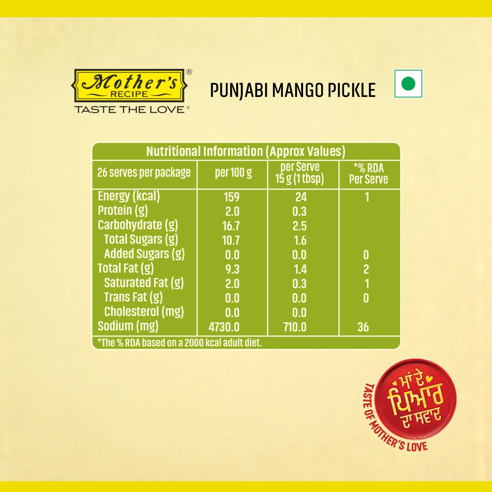 Punjabi Mango Pickle 400 gm