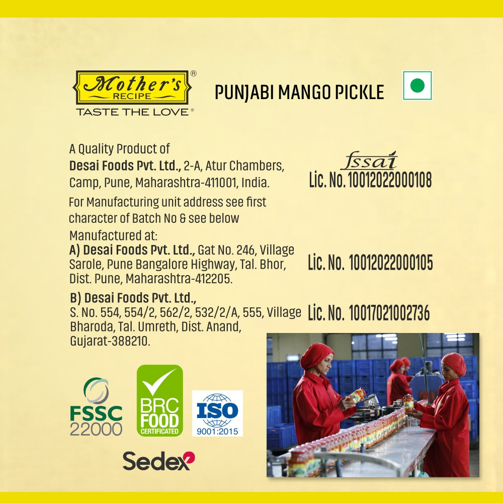 Punjabi Mango Pickle 400 gm