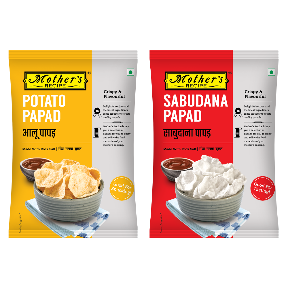 Paapd Buy Papad Online - Enjoy Real Crunch by Mother's Recipe – Mothers Recipe