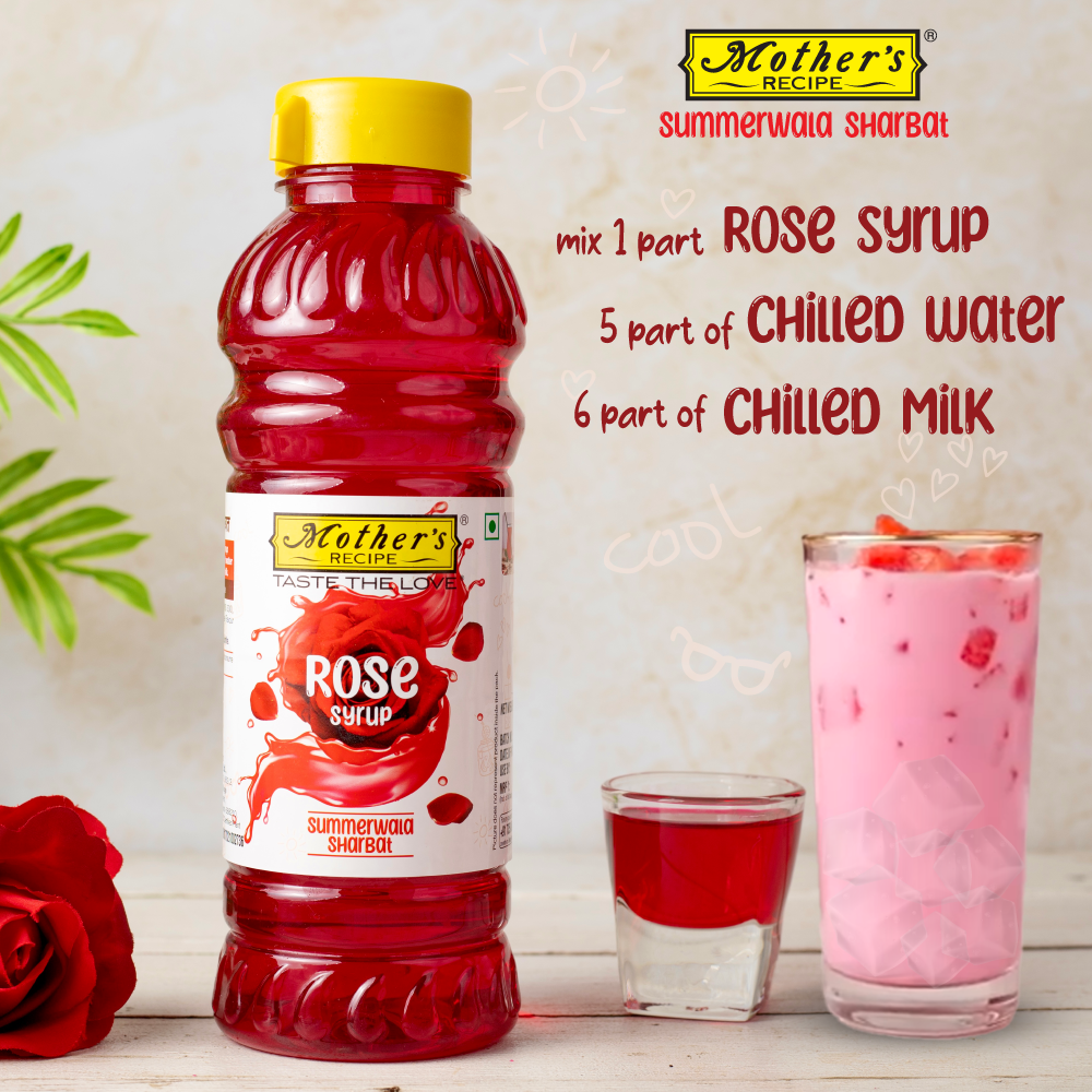 Mother’S Recipe Rose Syrup 750 ml